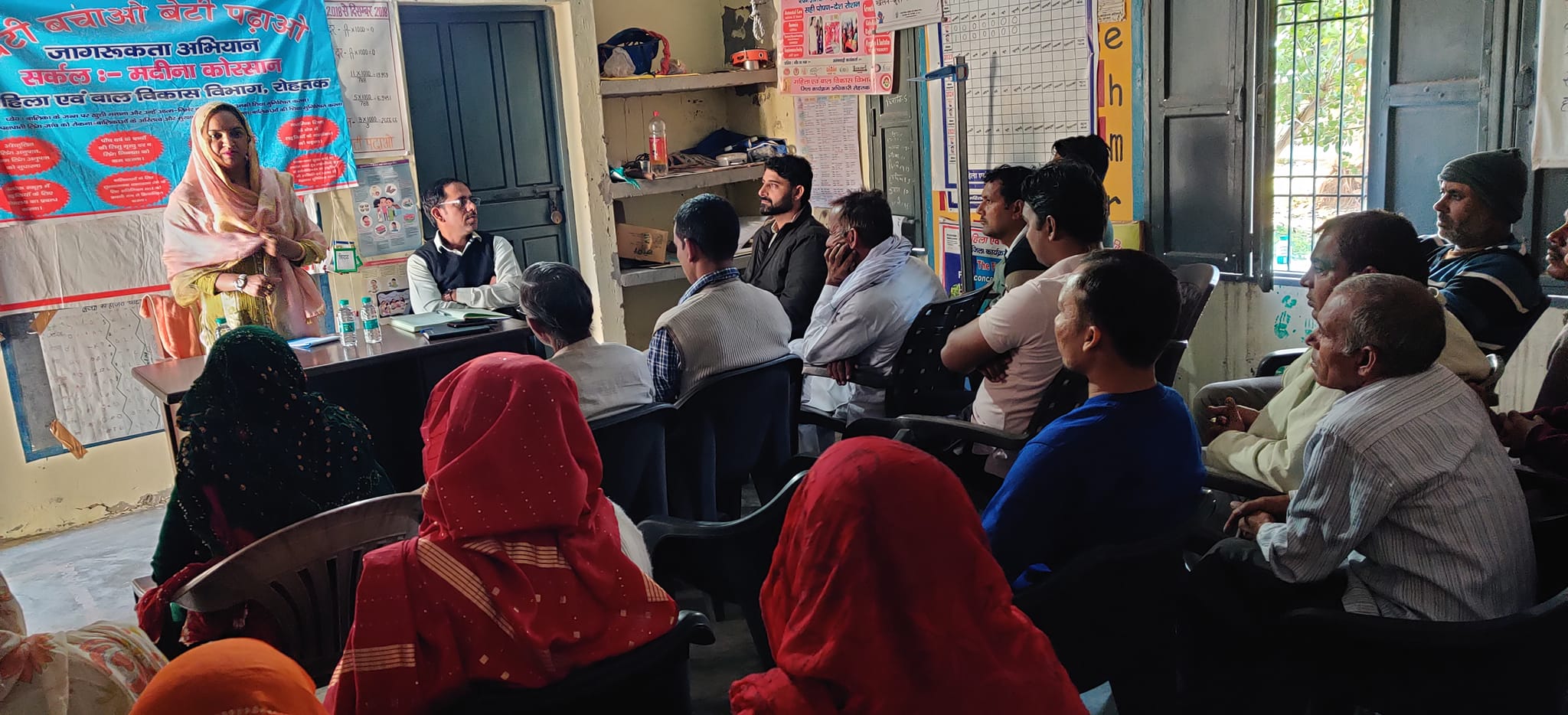 ग्राम मदीना कोरसान की पहली पंचायत बैठक सफलतापूर्वक सम्पन्न, विकास के प्रस्ताव सर्वसम्मति से पारित